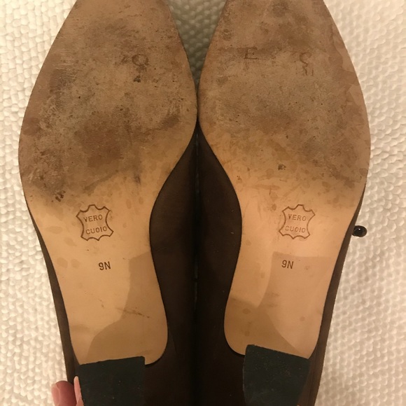 Enzo Angiolini Vintage Gatsby Brown Suede 9 N - Picture 5 of 8